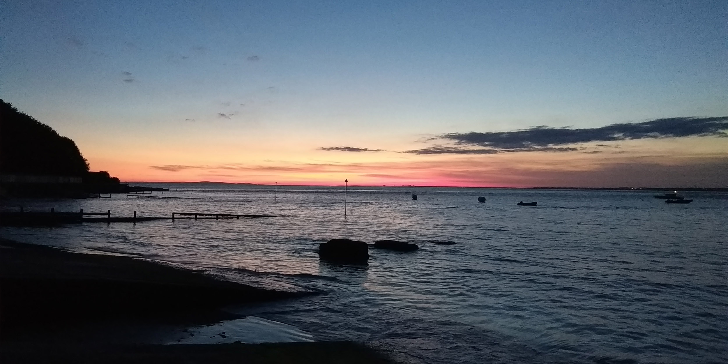 Isle of Wight beautiful sunset